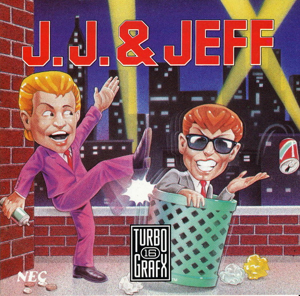 JJ & Jeff box art for TurboGrafx-16